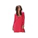 Women's Micro Jersey Long Sleeve Hoody Dress