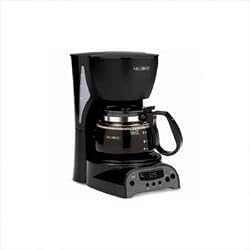 Mr. Coffee DRX5 4-Cup Programmable Coffeemaker, Black