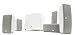 Boston Acoustics MCS 130 Home Theater Speaker System 5 compact speakers and a powered subwoofer Mist