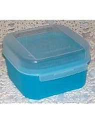Tupperware Mini Signature Modular Mate Canister Container Aqua
