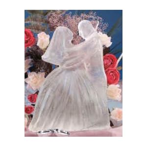 wedding reception decoration ideas, bride and groom mold