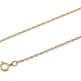 14K Yellow Gold Lasered Titan Gold Rope Chain - 24 inches