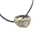 Naruto Gaara's Love Symbol ring Metal Charm Necklace pendant