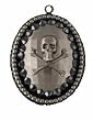 Gasoline Glamour Skull and Bones Dirty Disco Charm Necklace