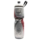 Polar Insulated Water Bottle (24-Ounce, Graphic Red)