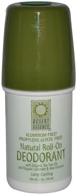 New - Desert Essence Natural Roll-On Deodorant - 2 oz