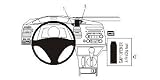CPH-Brodit Honda Civic Hybrid Brodit ProClip Center mount 2006 - 2009 Fits All Countries - #853808