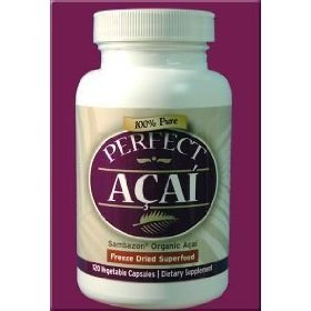 100% PURE Perfect ACAI Berry, ACAI Capsules ~ 120 Caps!