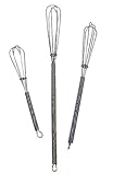 Set of 3 Mini Whisks