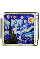 Starry Night Italian Charms Bracelet Link