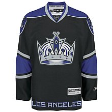 NHL Men's Los Angeles Kings Reebok Edge Premier Team Jersey - 7185H506Hpjlki (Black, XXXX-Large)