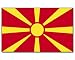 Flagge Fahne Mazedonien 90 * 150 cm