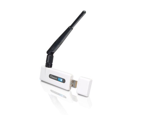 Hawking HWUN3 Hi-Gain USB Wireless-N Adapter with Upgradeable Antennas for Mac & PC (White)
