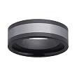 8mm Black Ceramic Ring