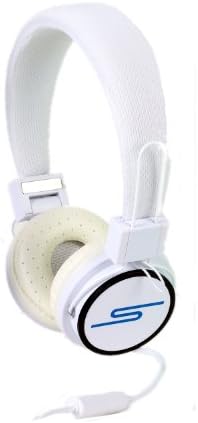SoulBuddy "S-type" Headphone : Stylish Headphone/iPhone Microphone Headset for Phone &amp; PC [WHITE]