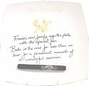 Civil Partnership Gift Top Hat/Corset Square Signature Plate