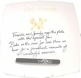 Review Dreamair  / Civil Partnership Gift Top Hat/Corset Square Signature Plate