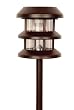 Pine Top 508-0002RB Solar Garden Path Night Light, Stainless Steel, Rustic Bronze