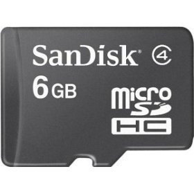 Buy Now at Amazon.com: 6GB MicroSDHC Card With Adapter & Micromate USB 2.0 Reader / Writer