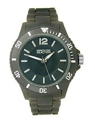 Kenneth Cole REACTION Womens RK4123 Transparent Clear Grey Analog Watch