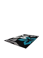 Alfombra Dione 398 (Azul/Negro)