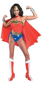  Wonder Woman (original) Deluxe Adult Halloween Costume Size 6-10 Small (B617)