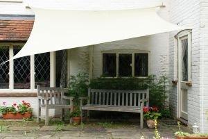 Kookaburra Waterproof Sail Shade - Ivory - 17ft 9