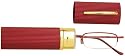 Sunoptic OR10C Red Reading Glasses - Strength +1.50 Incl. Case