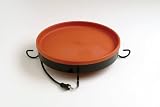 Heated Bird Bath with Ground