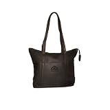 MLB Colorado Rockies Black Leather Women's Tote