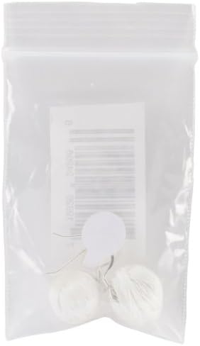 Life Without Gluten Yarn Ball Handmade Earrings, White, 2-Pack