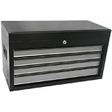 Clarke Black Heavy Duty Steel Premium 2 Drawer Tool Chest 26.25 x 12 x 7.5 by Clarke Power