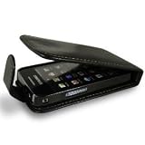 PROMOTION - SAMSUNG GALAXY ACE S5830 - Housse Etui Cuir, Coque de fixation rabattable