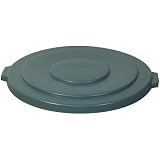 44 Gallon Brute Container Flat Lid - Gray (1/Pack)