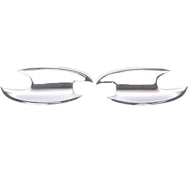 Mercedes CLK320/CLK350/CLK430/CLK500/CLK55 AMG/CLK550 Door Handle Cups - Chrome, 2pc Set 03-5 67
