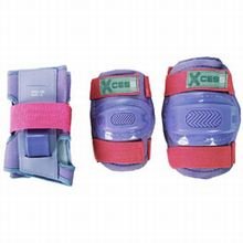 Pink Lilac Knee Elbow And Wrist Pads