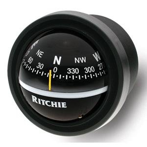 Electronics: RITCHIE V 57.2 BLACK COMPASS