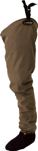 Frogg Toggs Rana Ultra-Lite Nylon Stockingfoot Hip Wader, Camel, XX-Large On Sale