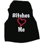 "Bitches Love Me" White Tee (Size Large)