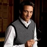 Houndstooth Merino Wool Vest