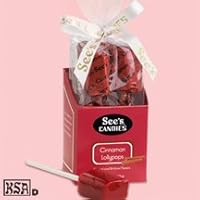 See's Candies Cinnamon Lollypops