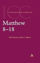 Matthew 8-18: Volume 2 (International Critical Commentary)