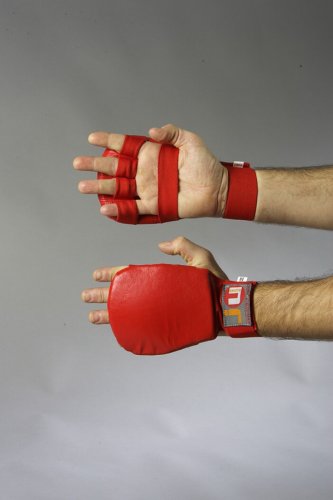 Ju-Jutsu Handschutz rot