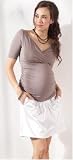 Side Ruched Maternity/Breastfeeding Top Size Large