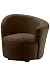 Soho Juno Swivel Arm Chair Left Moroccan Brown