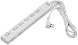 ELPA スイッチ付タップ6P2M WLS-62EB(W) Lpo