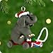 2000 Loyal Elephant Miniature Hallmark Ornament QXM6041