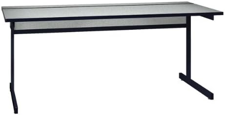 Pedestal Base Computer Table (30" W x 72" L)