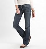 Bullhead Black Jeans - Bullhead Black Back Pocket Light Womens Bootcut Jeans (3 - Medium Wash)
