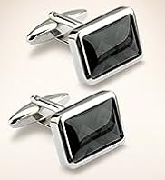Rectangular Shape Weave Cufflinks